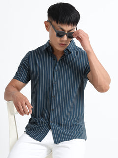 Deep Teal Blue