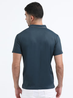 Deep Teal Blue