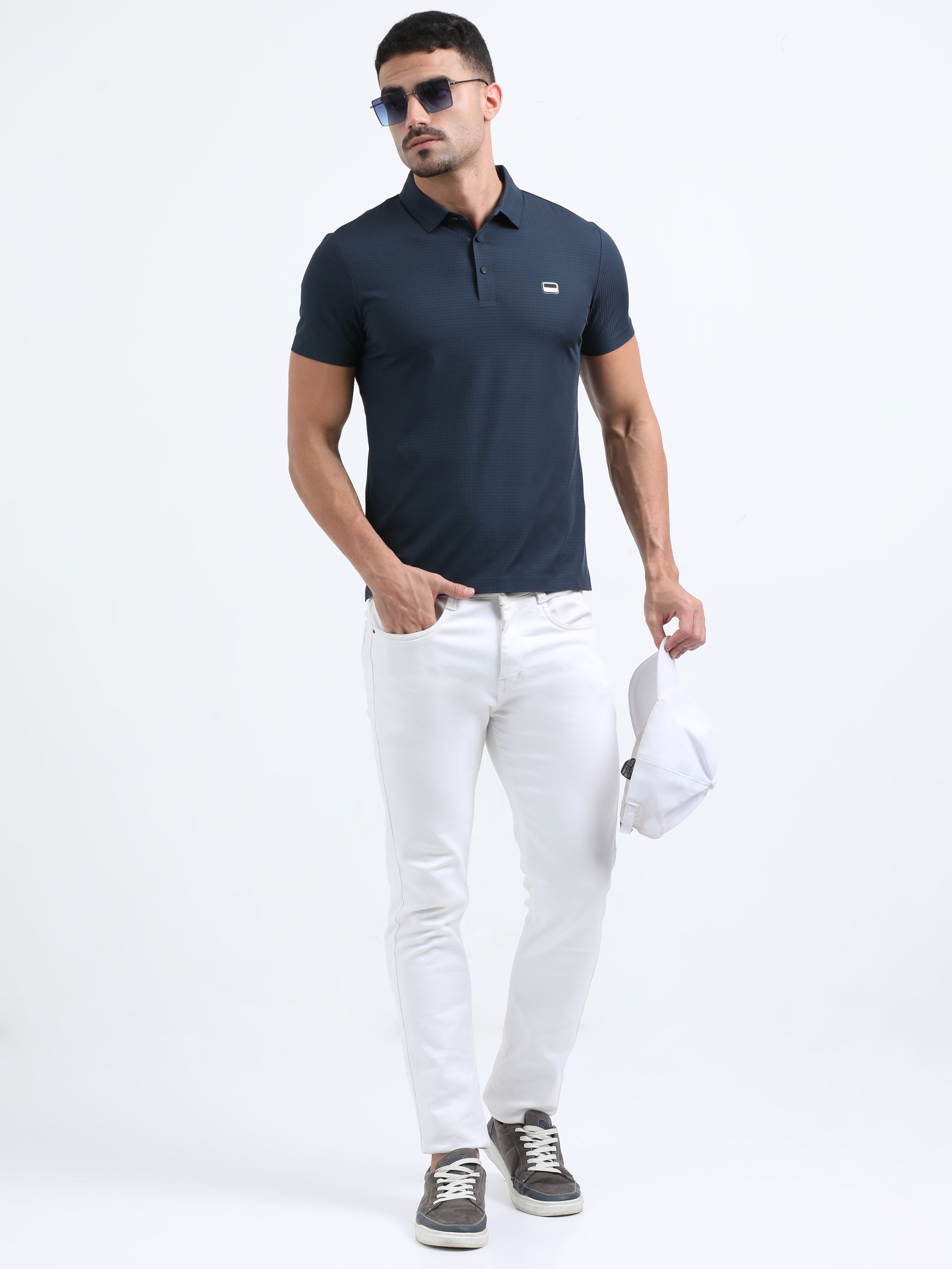Navy Grid